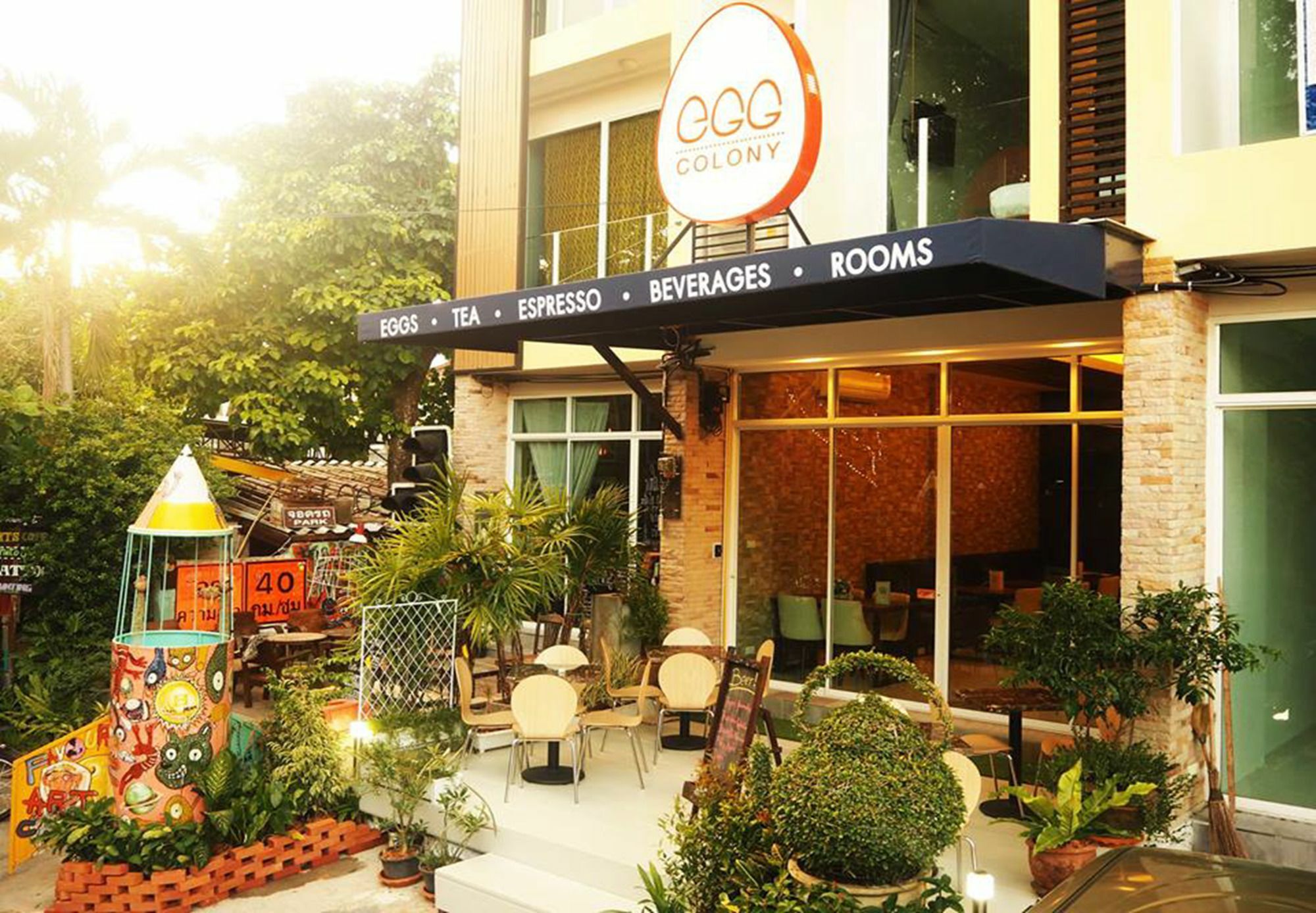 Hotel Egg Colony Čiang Mai Exteriér fotografie